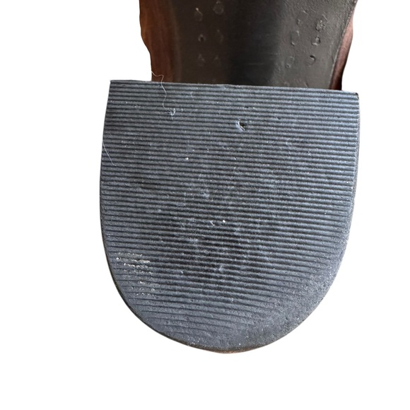 Freebird by Steven Bond Gladiator Sandal Women's 10 Brown Distressed Leather - Picture 13 of 15